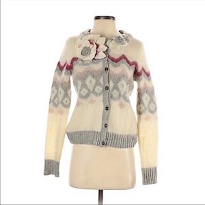 Anthripologie Sleeping on Snow Sweater